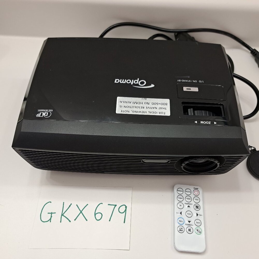 Optoma DS322 DLP Compact Lightweight Portable 2600 Lumens Projector